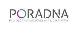 Logo organizace Poradna pro občanství/Občanská a lidská práva, z. s.